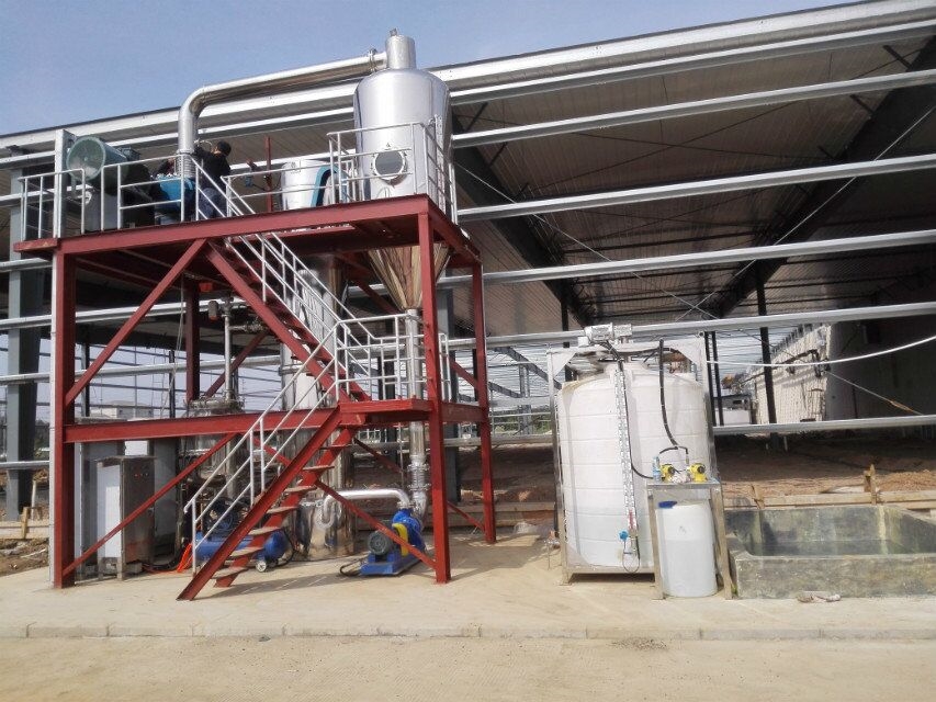 废水蒸发器,三效蒸发器